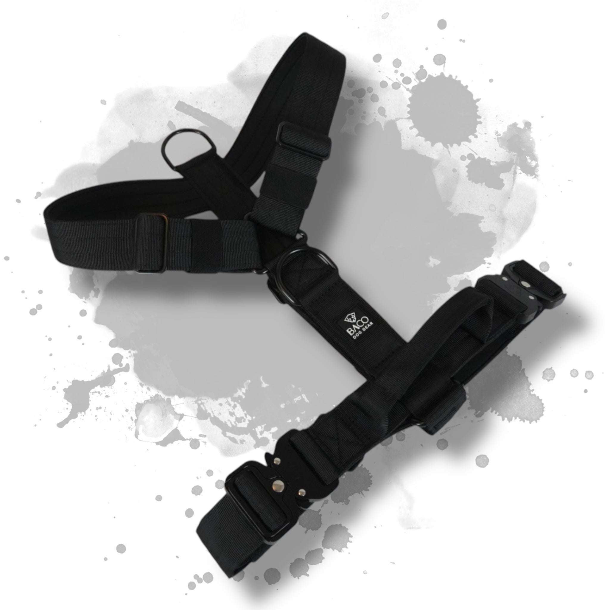 baco dog gear Dog harness BACO Black Edition