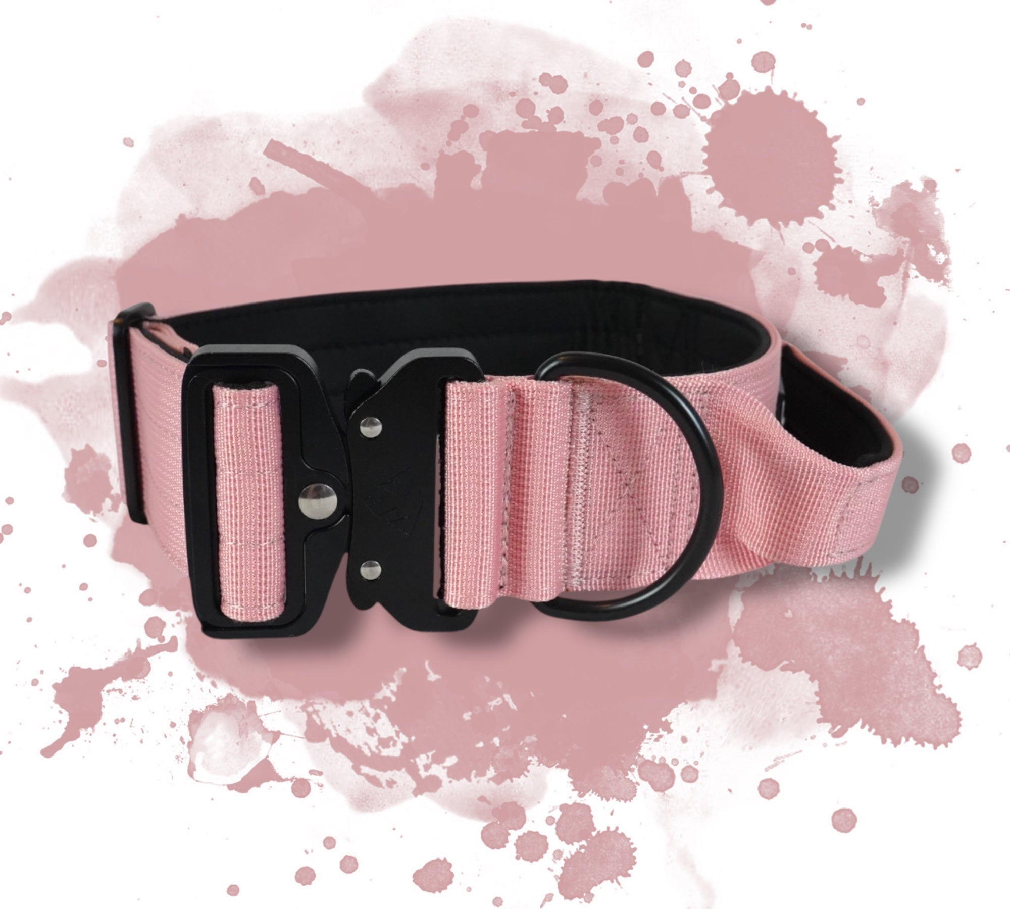 dog gear halsband Hundehalsband BACO Rosa 2.0 M | 4cm