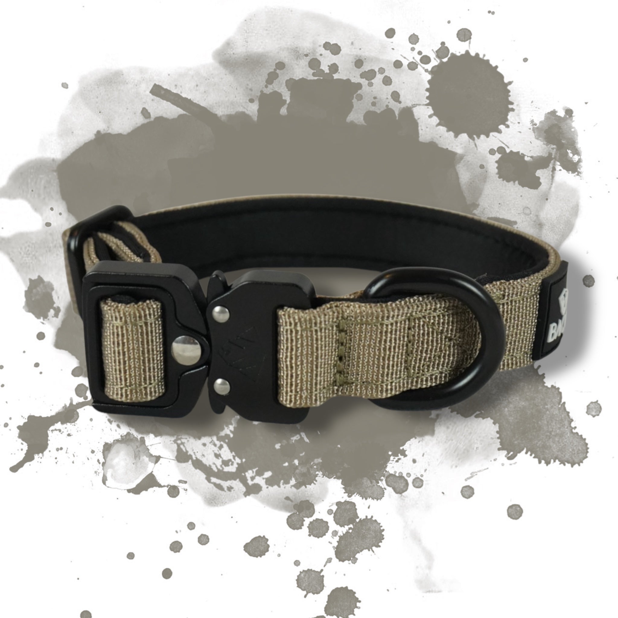 Hundehalsband BACO Mini Beige XS | 2.5cm